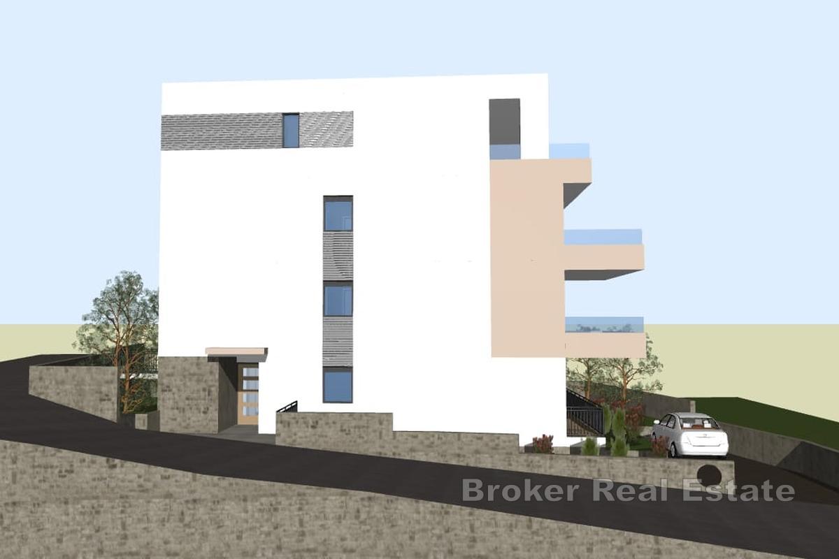 Appartement de trois chambres avec jardin privatif dans un immeuble neuf