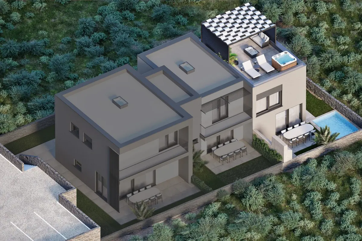 001-2047-81-Vodice-Two-story-triplex-with-yard-and-pool-for-sale