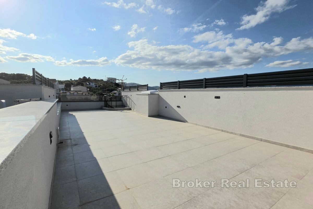 Toppleilighet med to soverom og takterrasse