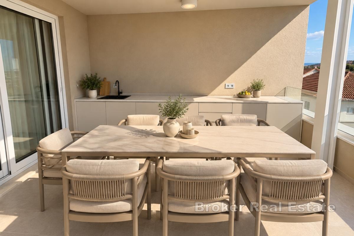 Ekskluzywny penthouse z dużym, prywatnym tarasem i jacuzzi