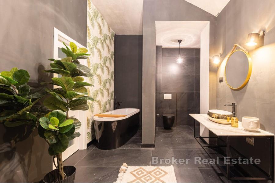 Dvoupokojový apartmán s bazénem a zahradou