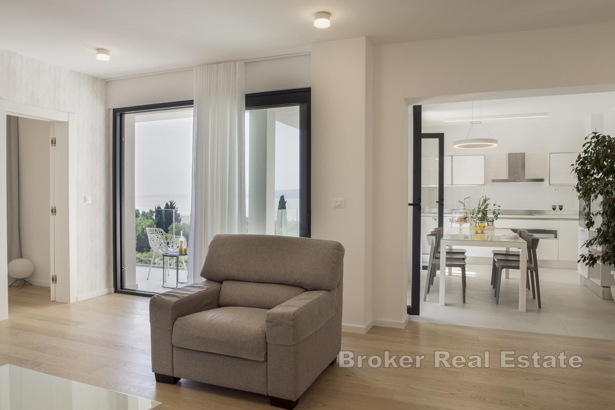 Moderní dvoupokojový byt s výhledem na moře