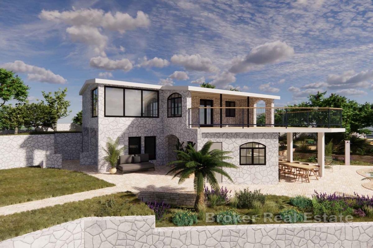 Maison avec vue dégagée et fort potentiel