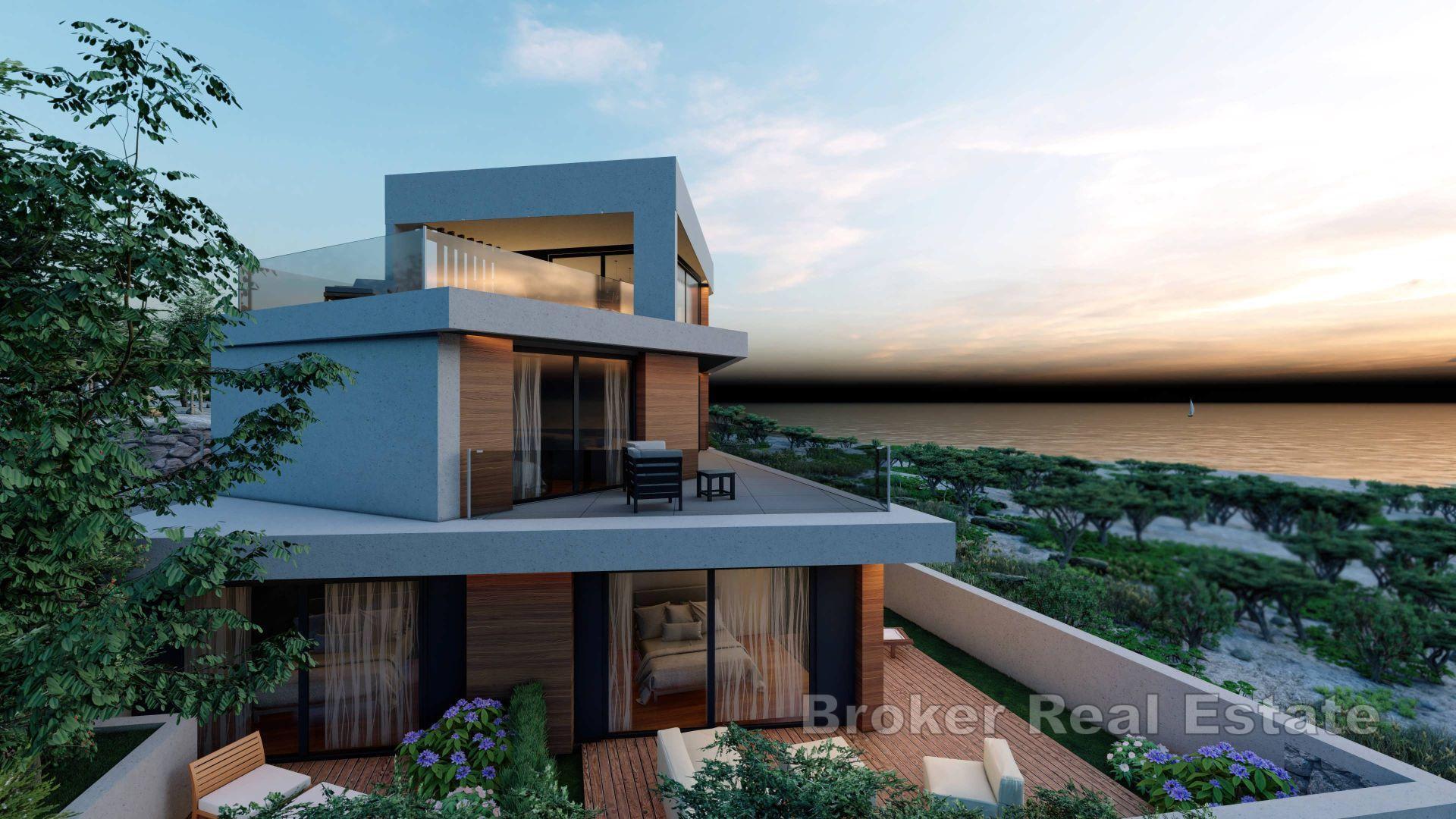 Île de Kaprije - Villa en construction dans un excellent emplacement