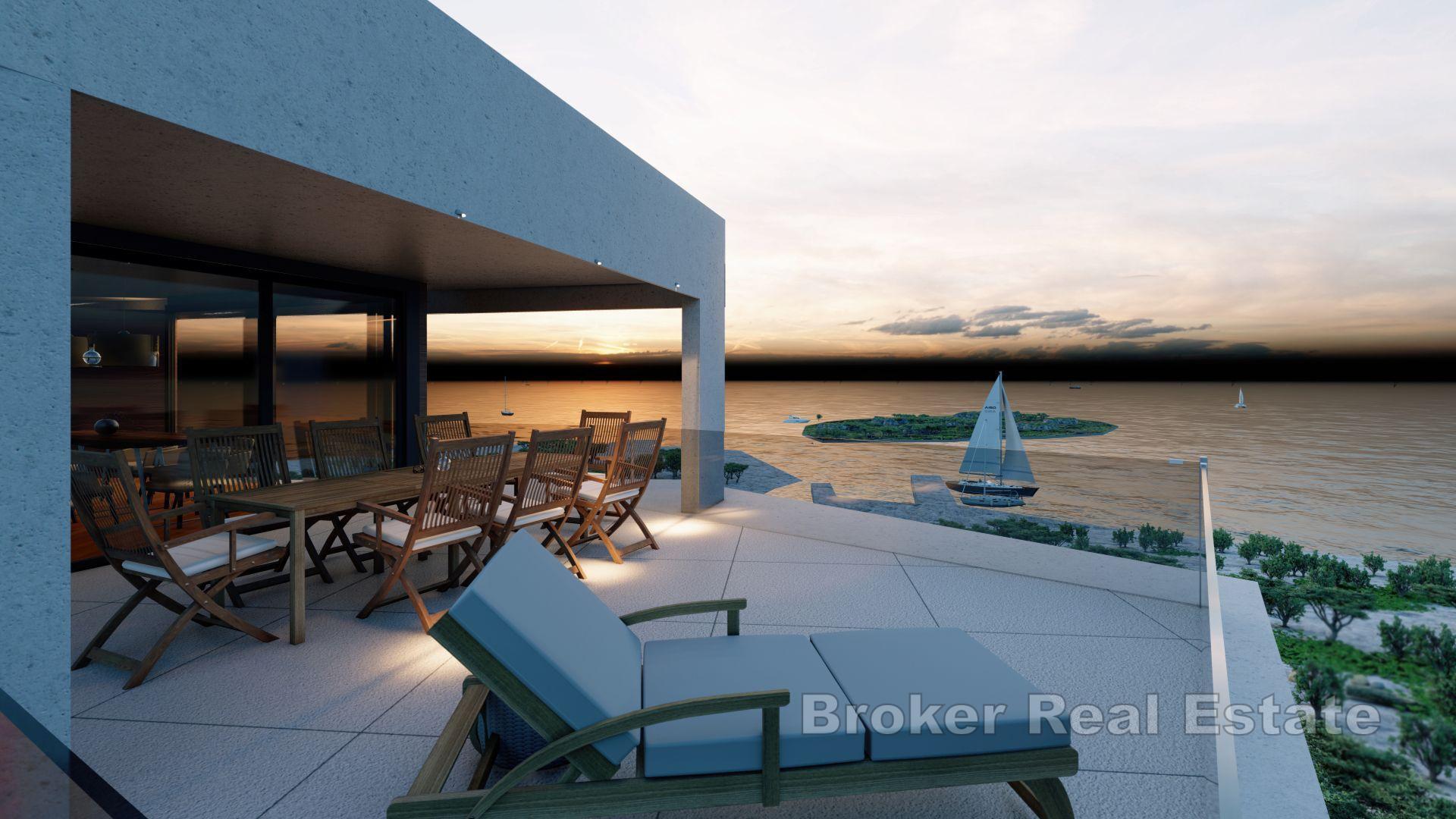 Île de Kaprije - Villa en construction dans un excellent emplacement