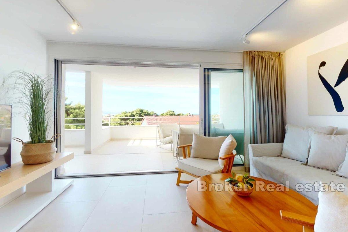 Apartment with a spacious terrace and a view