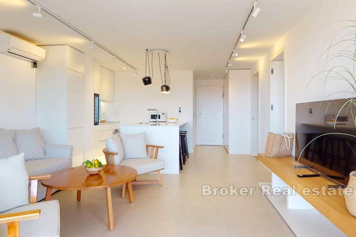 Apartment with a spacious terrace and a view