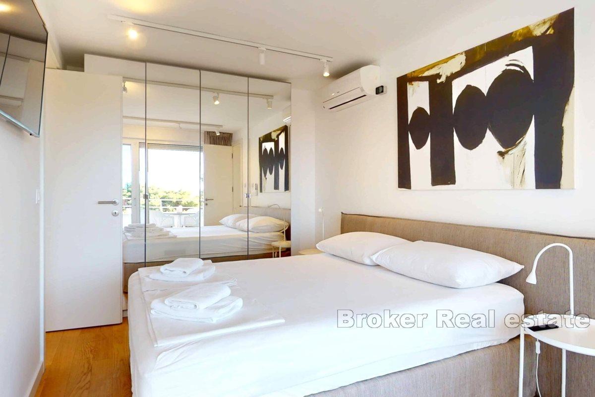 Apartment with a spacious terrace and a view