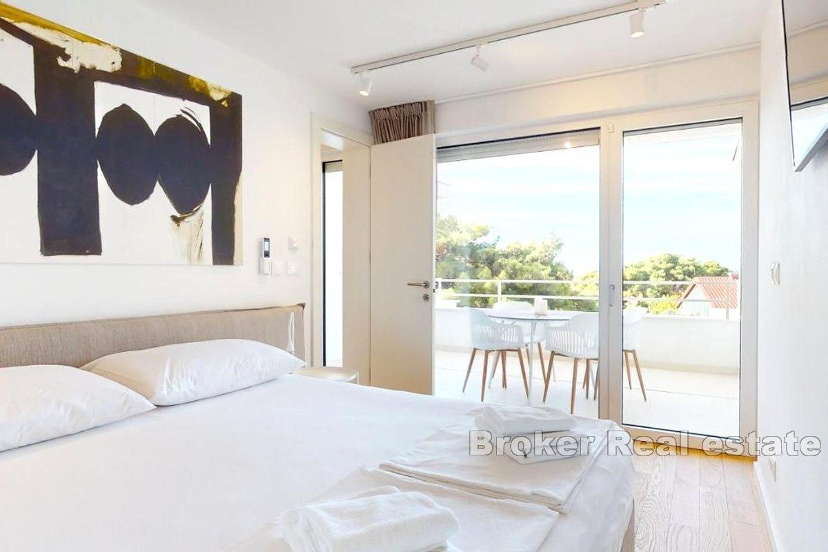 Apartment with a spacious terrace and a view