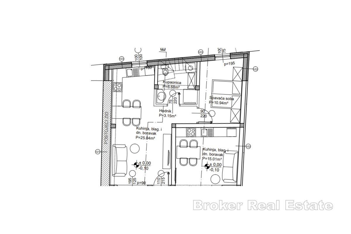 Apartmán s jednou ložnicí v centru města