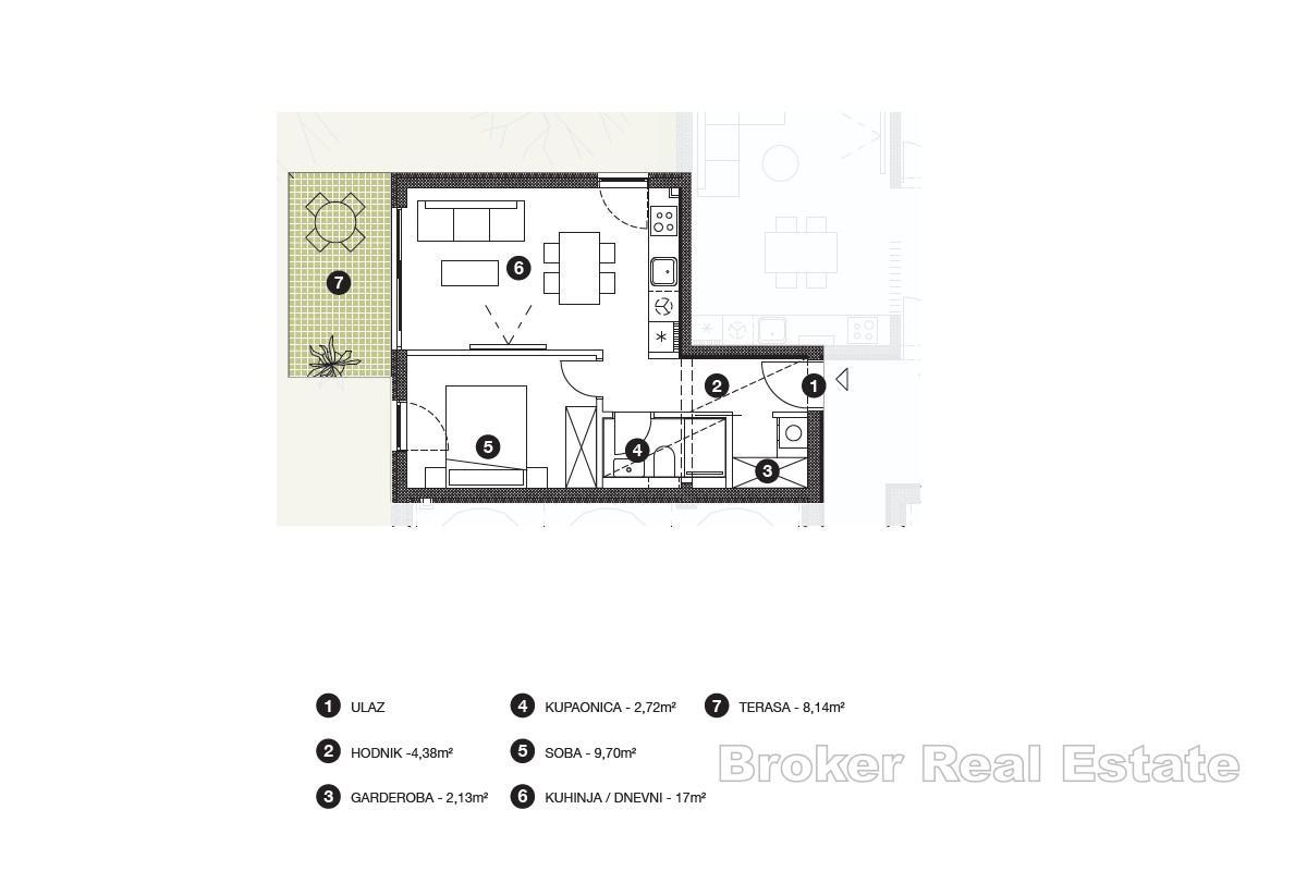 Novostavba - moderný byt so záhradou