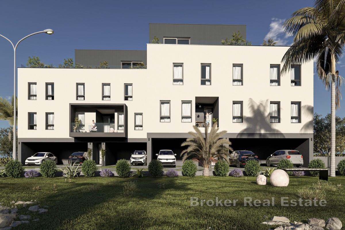 Dvoupokojový apartmán v novostavbě, blízko moře