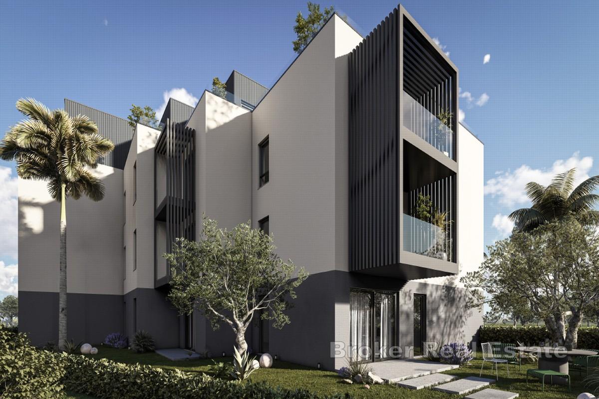 Appartement deux chambres dans un immeuble neuf, proche de la mer