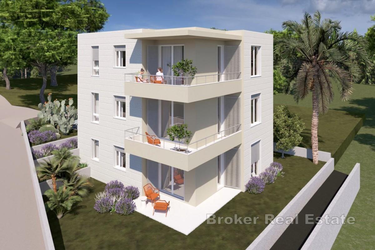 Novostavba - dvojizbový apartmán s výhľadom na more