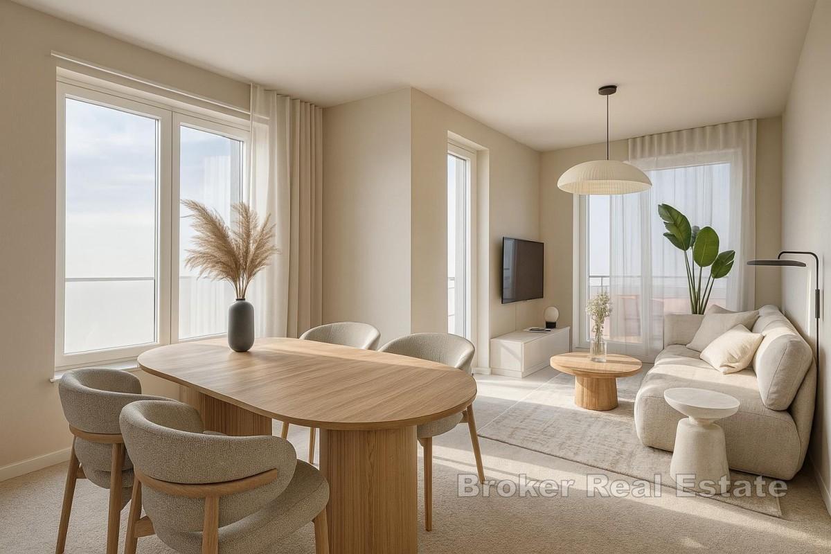 Construction neuve - Appartement 2 chambres avec vue mer