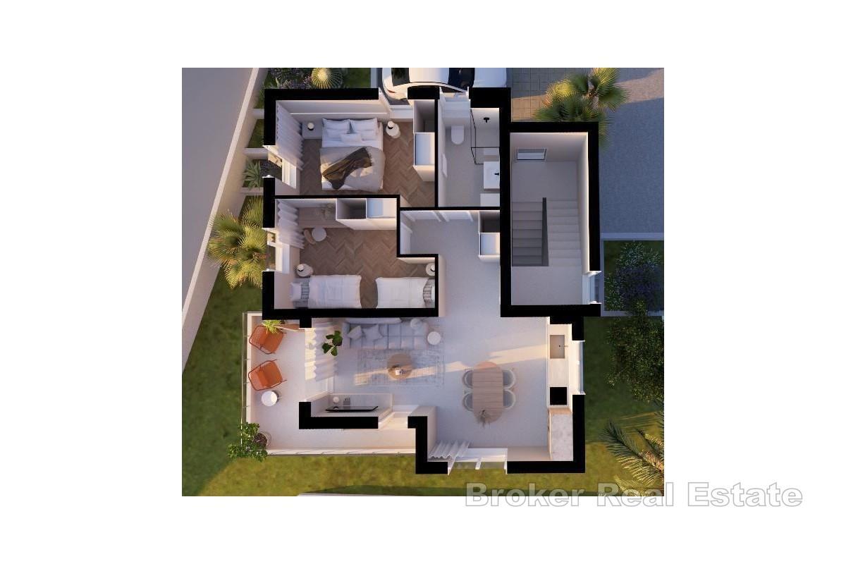 Construction neuve - Appartement 2 chambres avec vue mer