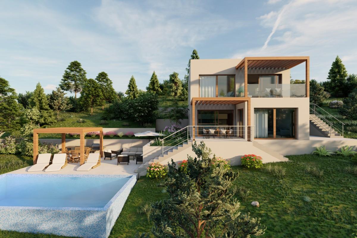 Trovativo terreno edificabile con progetto di villa