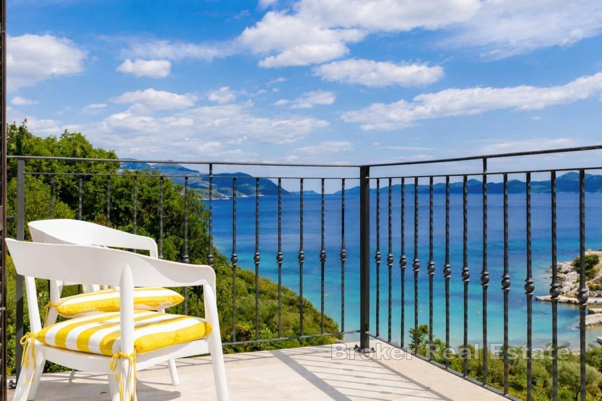 Ferienhaus – erste Reihe zum Meer