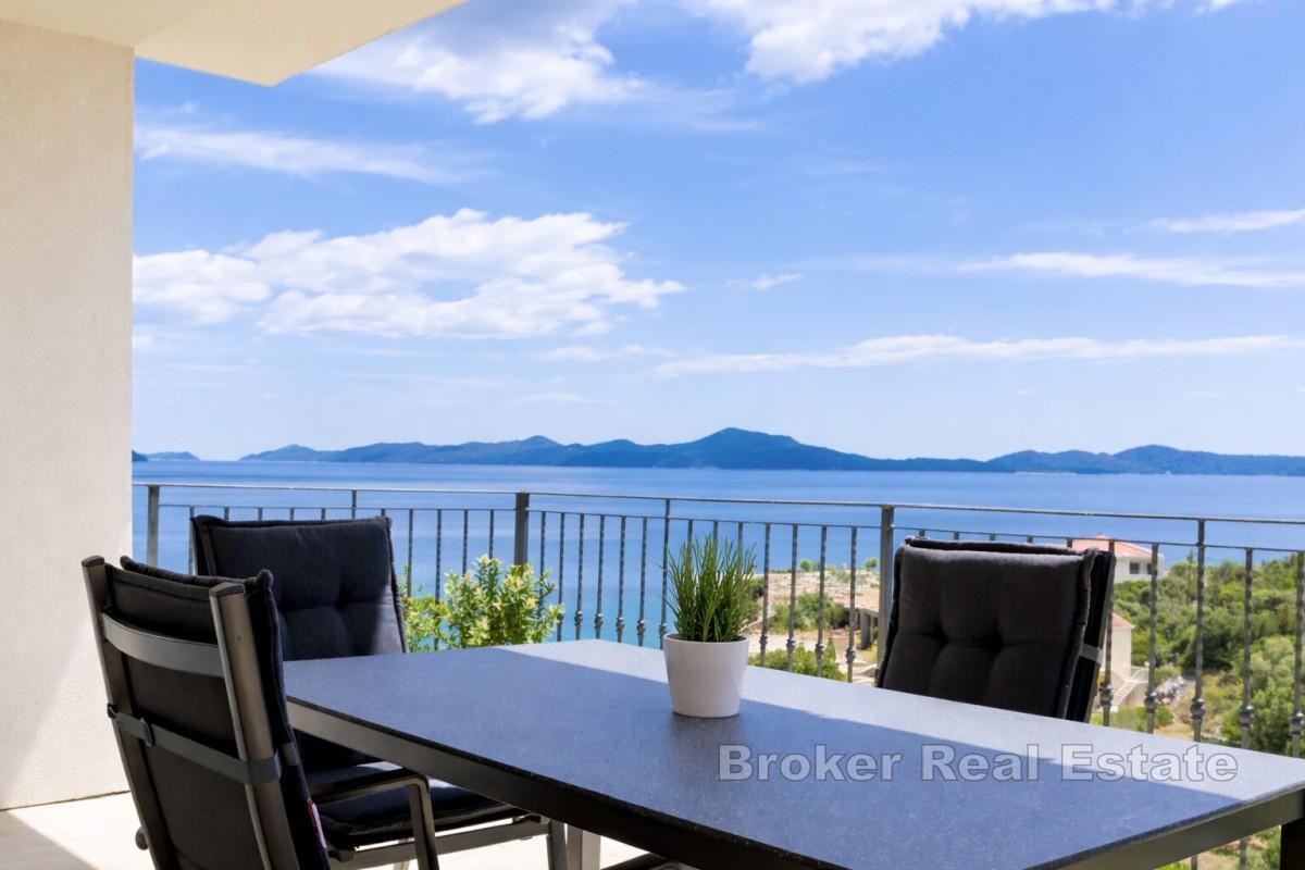 Ferienhaus – erste Reihe zum Meer