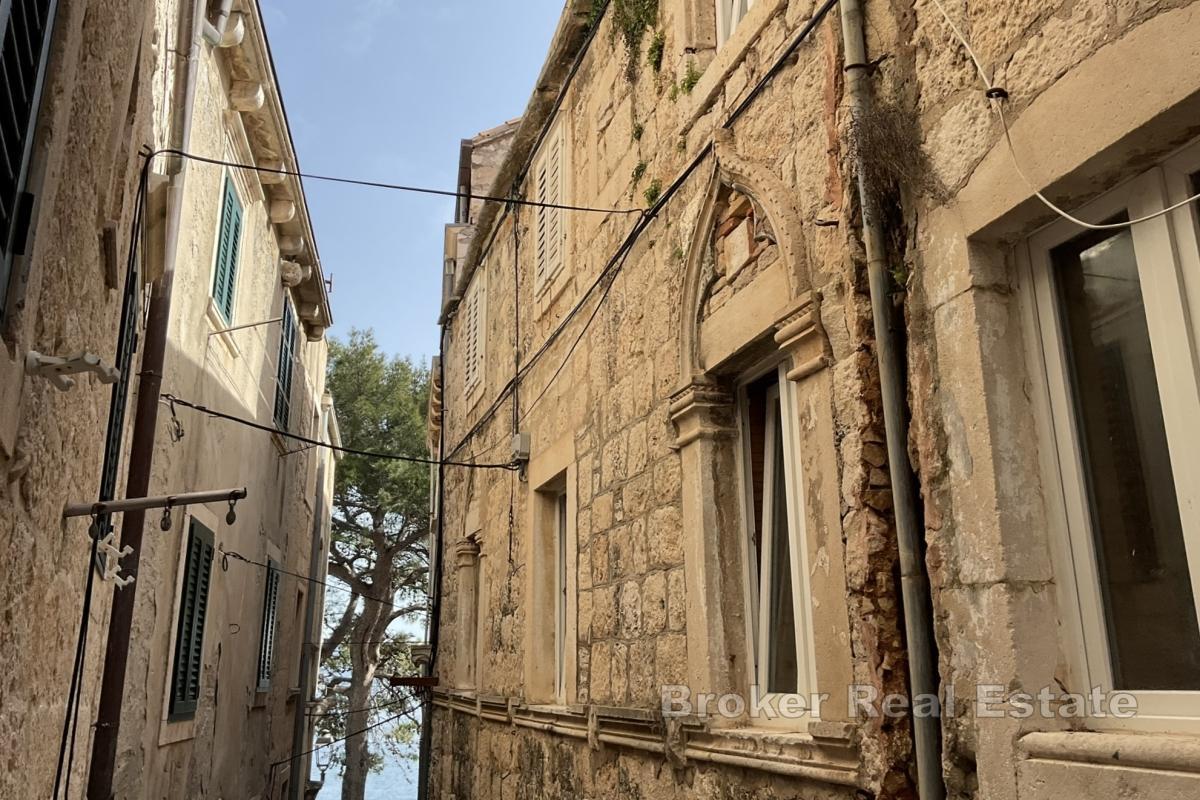 Oszałamiający kamienny wąż na wyspie Korčula