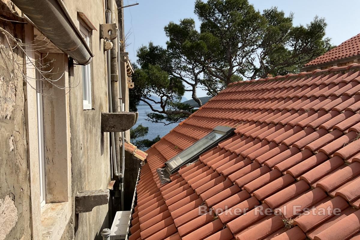 Oszałamiający kamienny wąż na wyspie Korčula