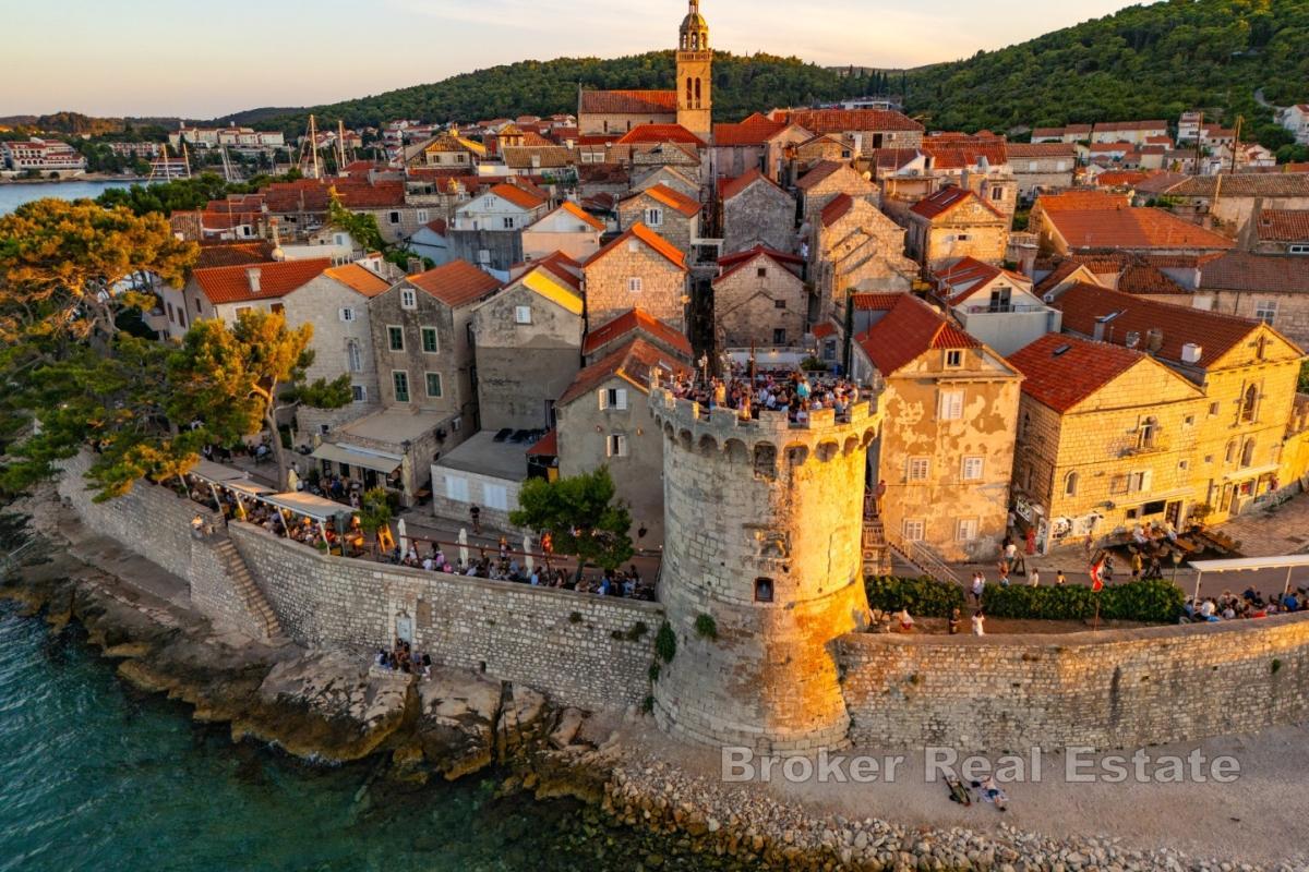 Oszałamiający kamienny wąż na wyspie Korčula