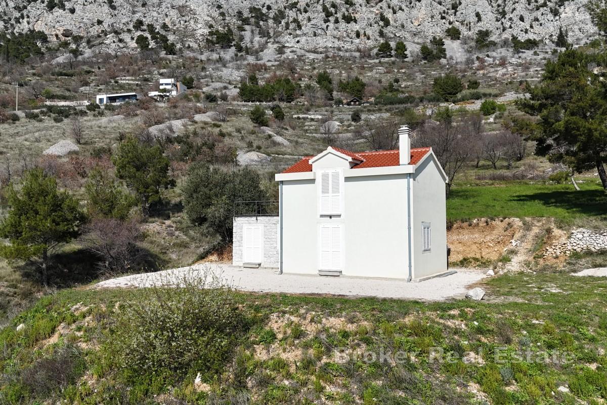 Terreno e casa con vista