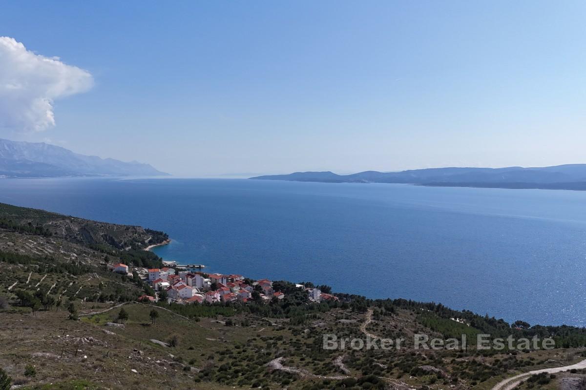 Terreno e casa con vista