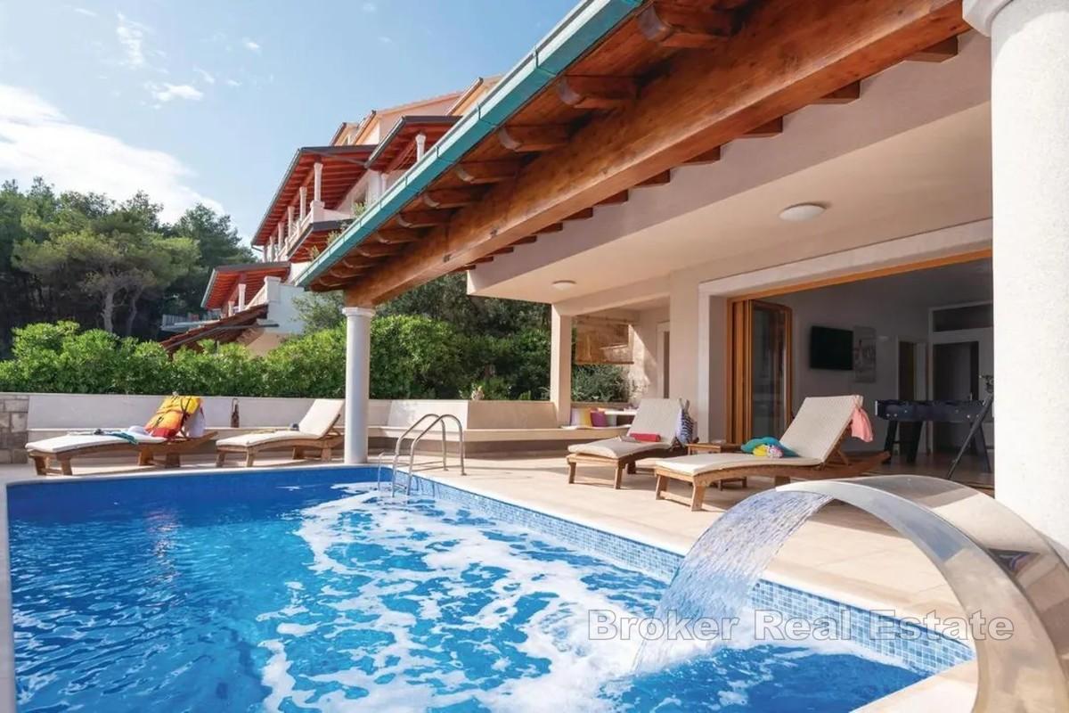 Villa første rad mot havet