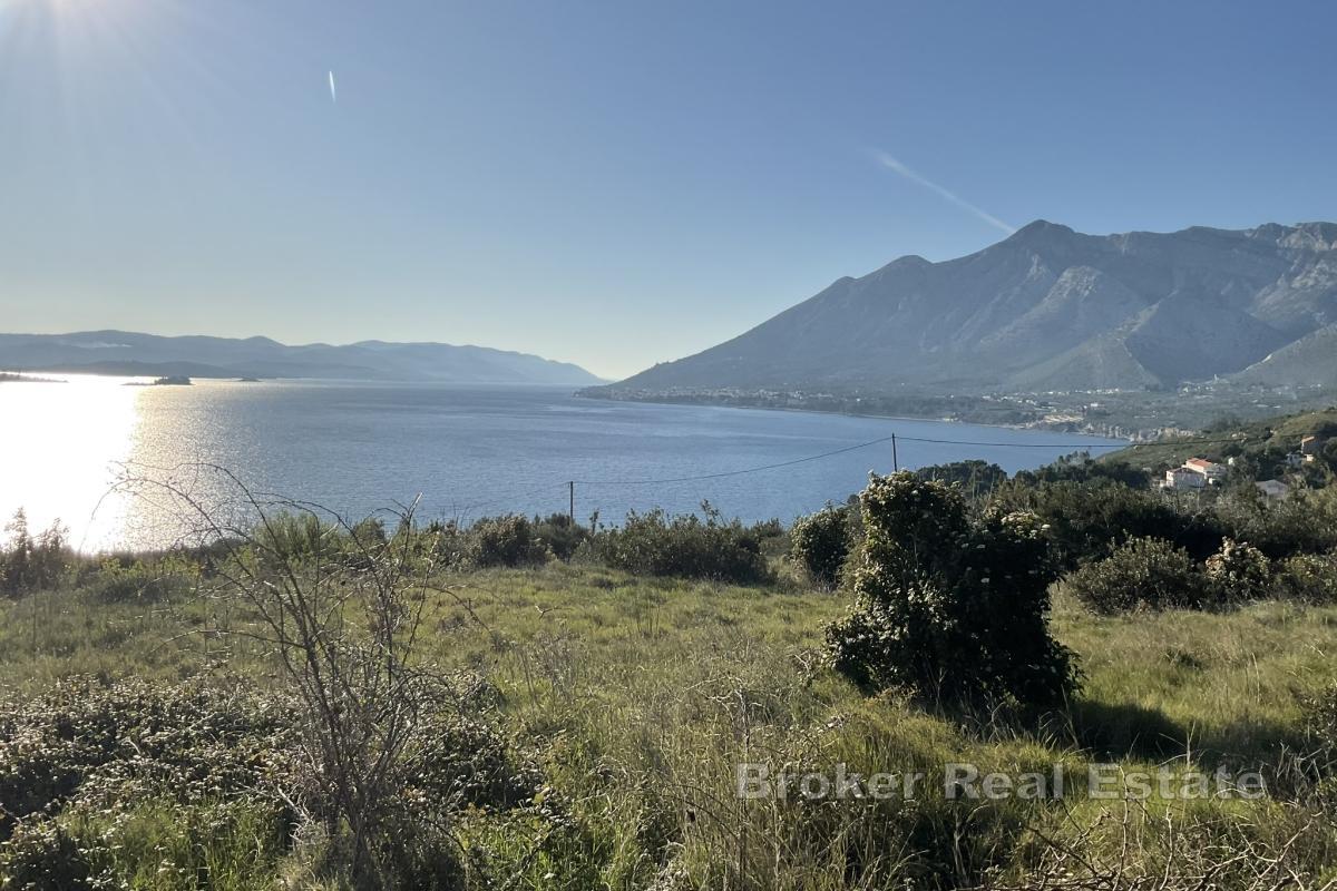 Pelješac - Kamenný dom s výhľadom na more