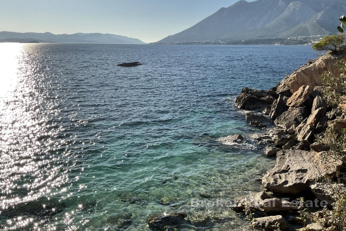 Pelješac - Kamenný dom s výhľadom na more