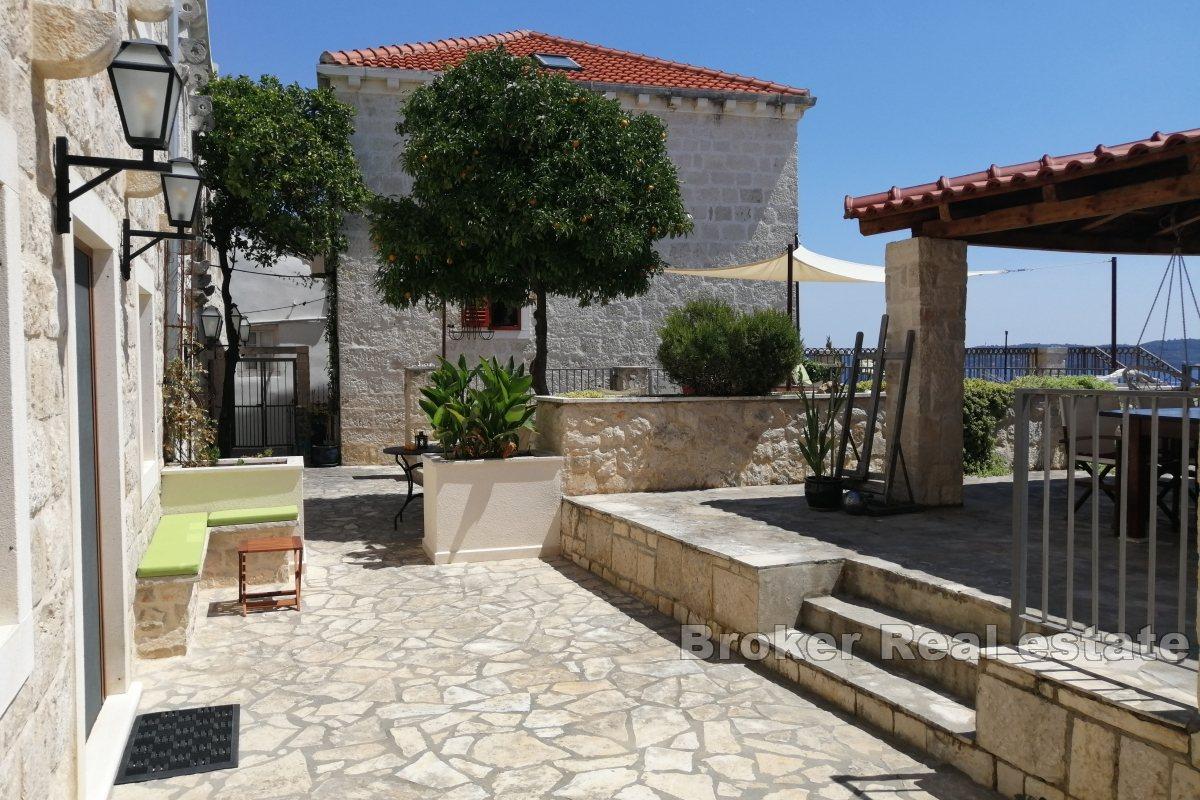 A Double Stone House with Sea View