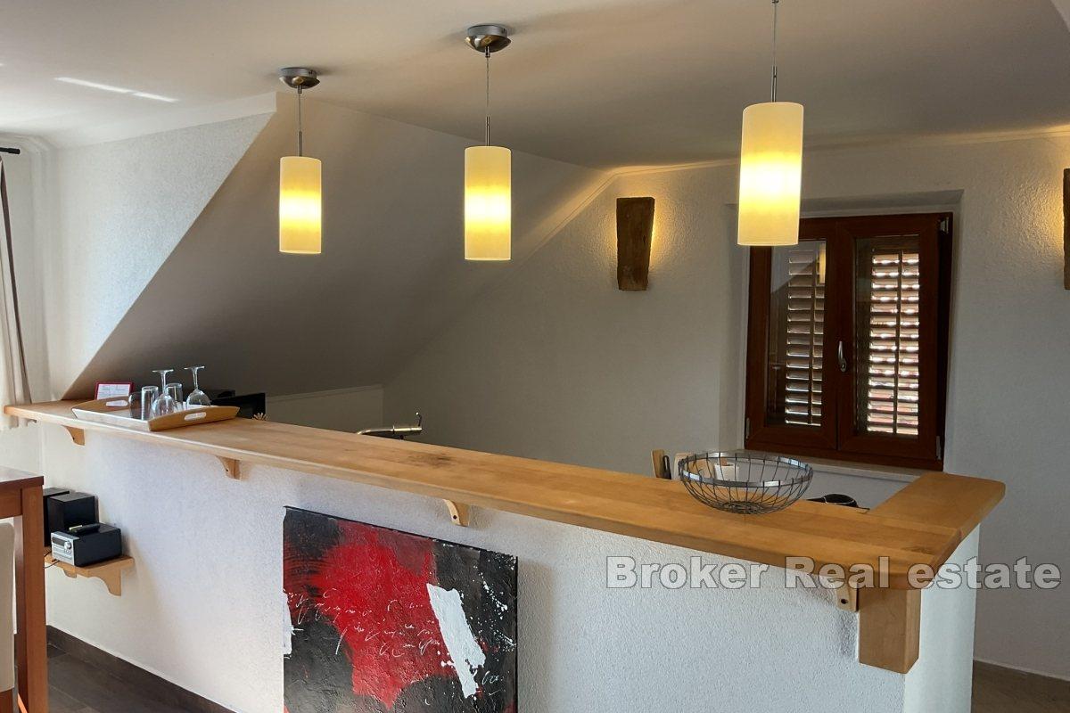 Doppel-Steinhaus mit Meerblick