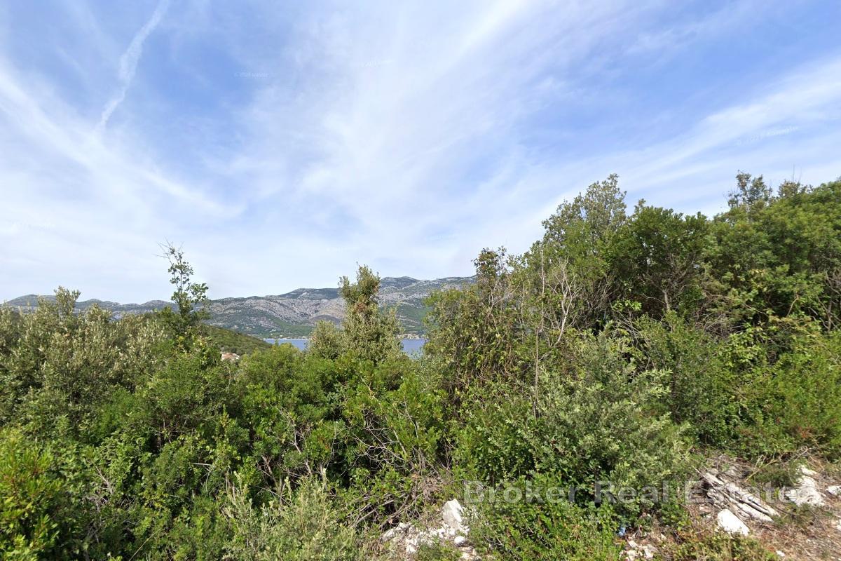 Baugrundstück mit Panoramablick auf das Meer