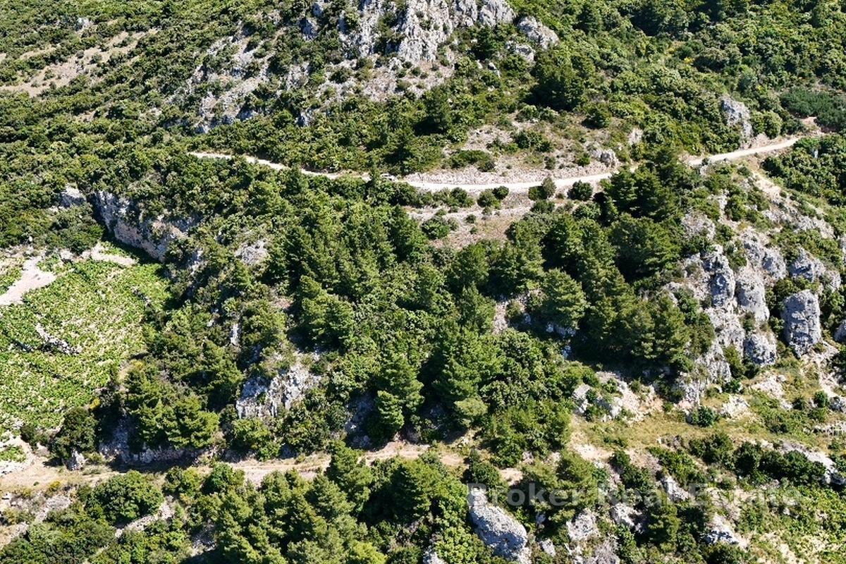 Terrain avec accès à la mer