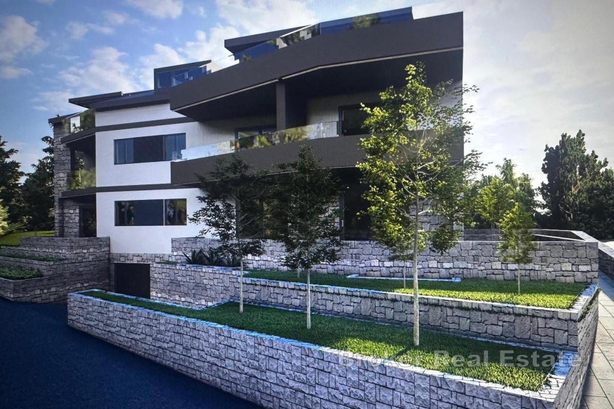 Luksusowy apartament w nowym budynku z widokiem na morze