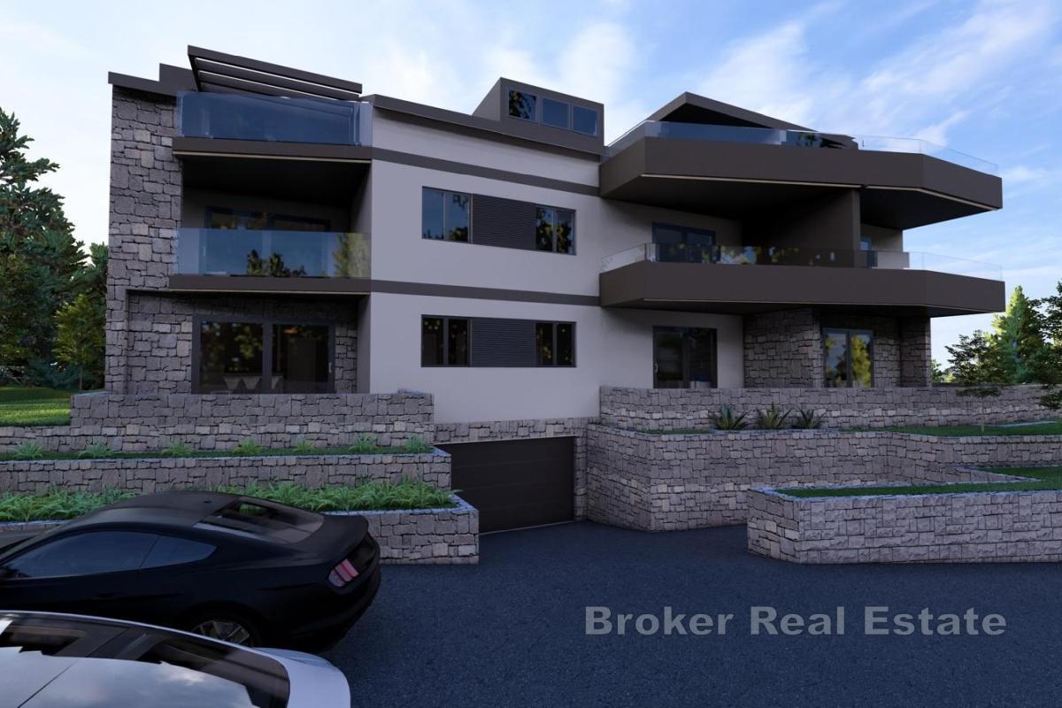 Moderní apartmán s výhledem na moře