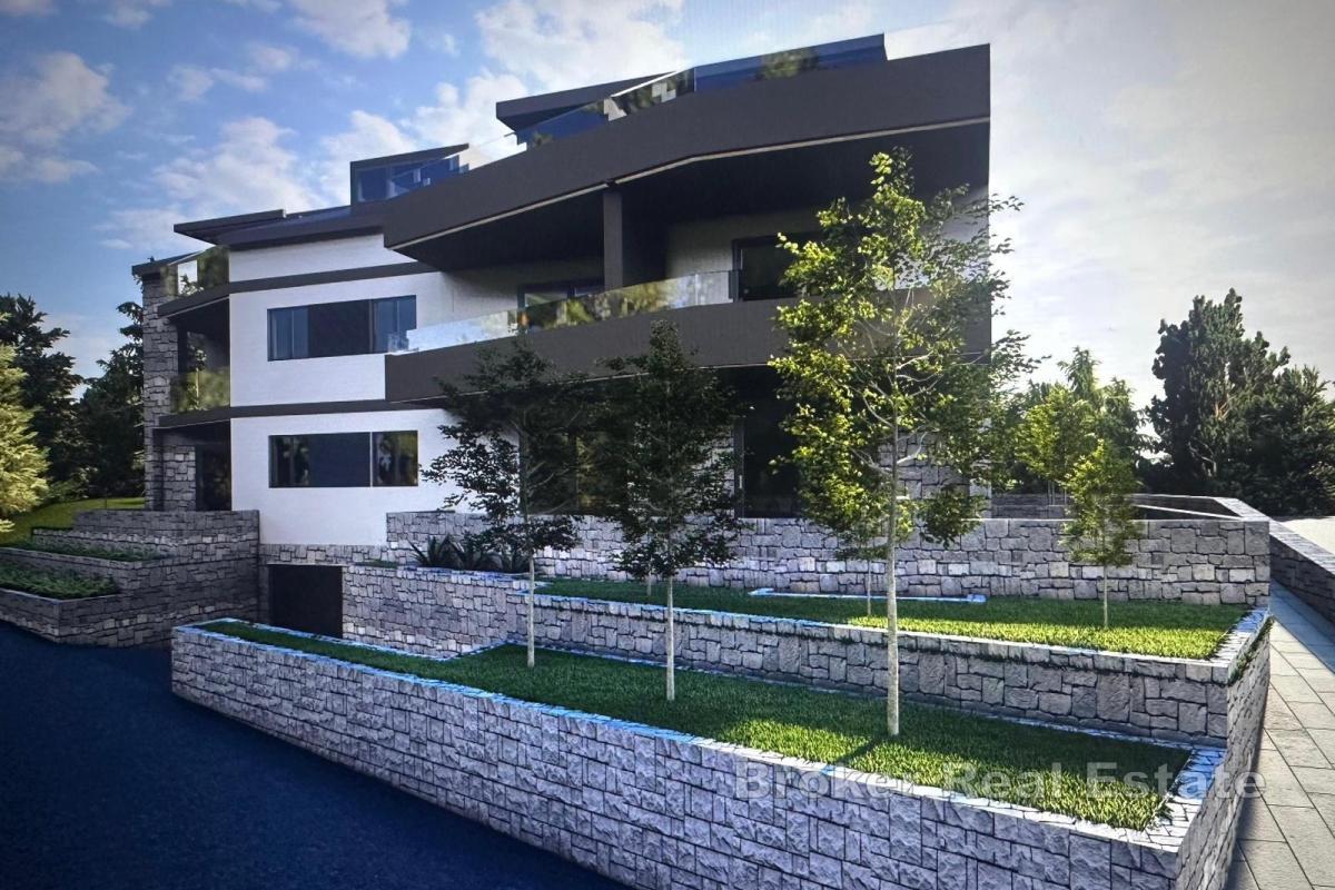 Ekskluzywny apartament na poddaszu z widokiem na morze, drugi rząd od morza