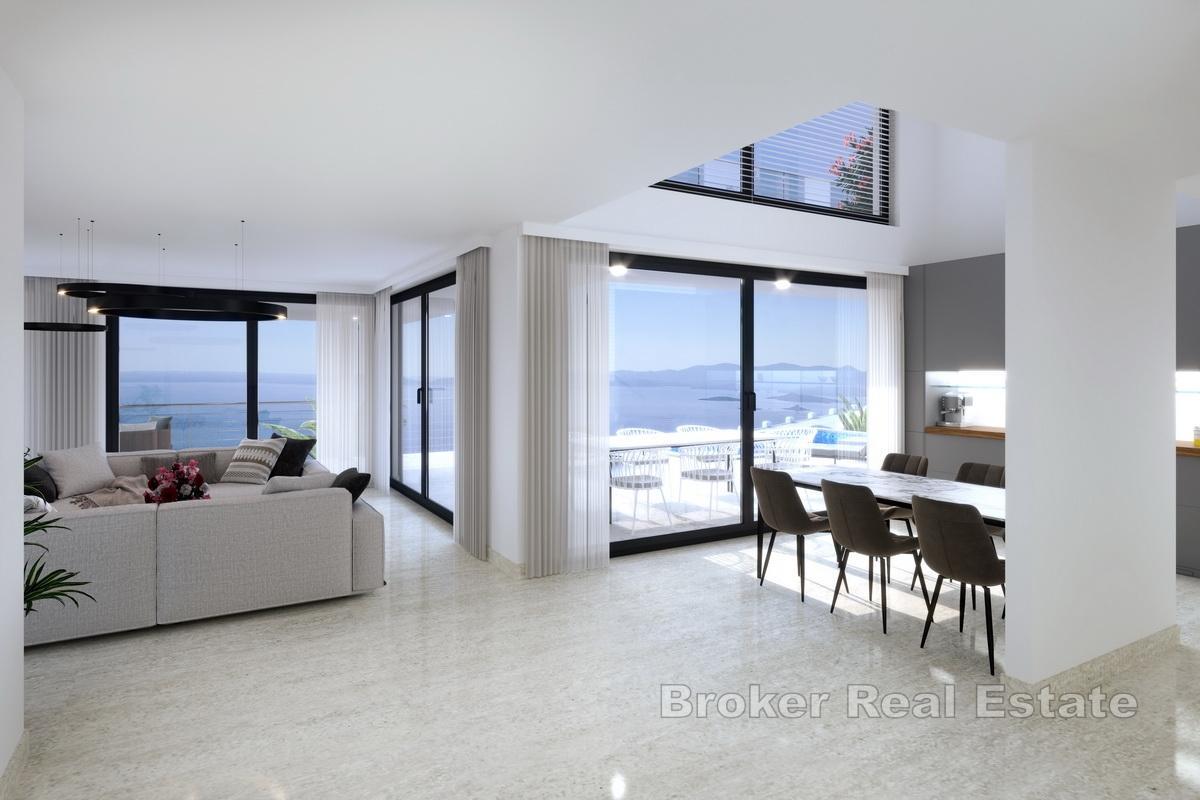 Villa moderne avec piscine et vue imprenable