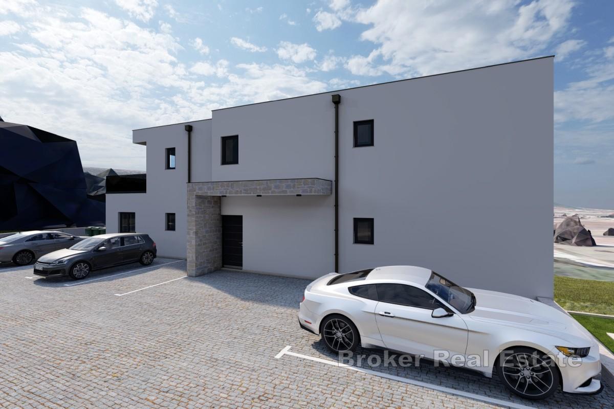 Appartement neuf et lumineux d'une chambre avec jardin - à proximité de Split et d'Omiš