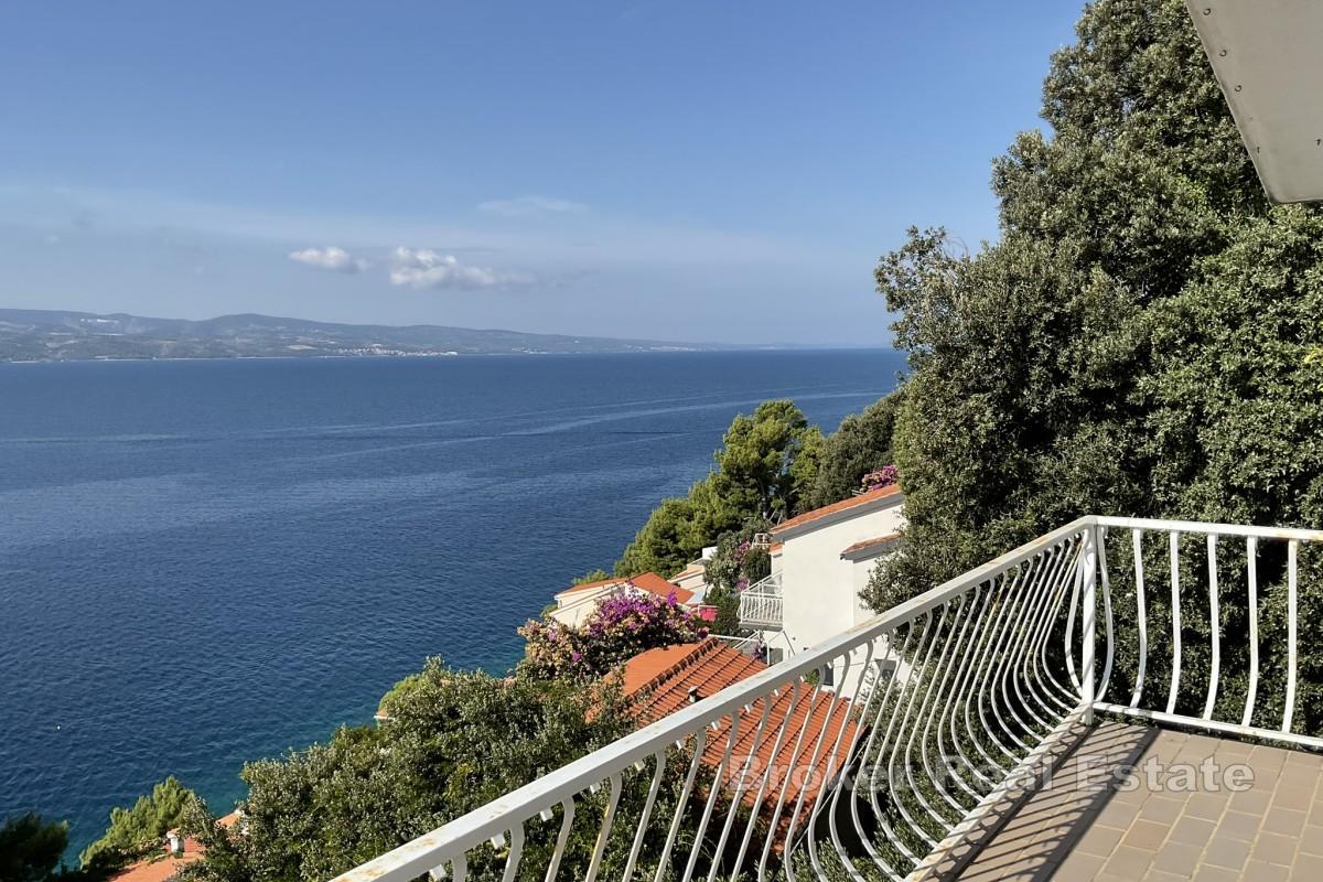 Casa con vista panoramica sul mare
