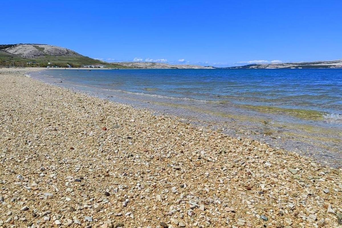 Terrain agricole en bord de mer