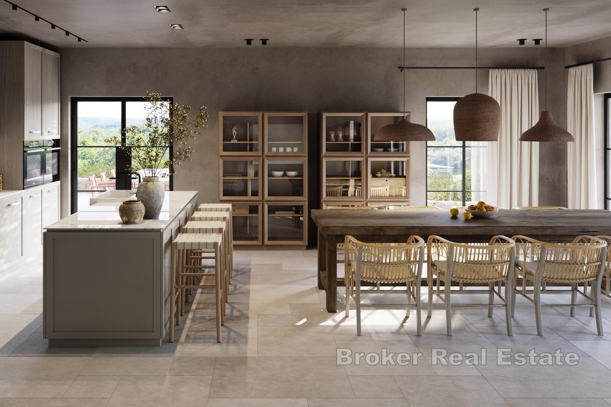 Luksuriøs steinvilla med svømmebasseng