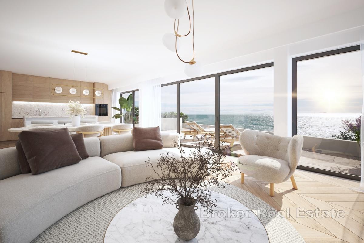 Penthouse z tarasem, jacuzzi i panoramicznym widokiem na morze