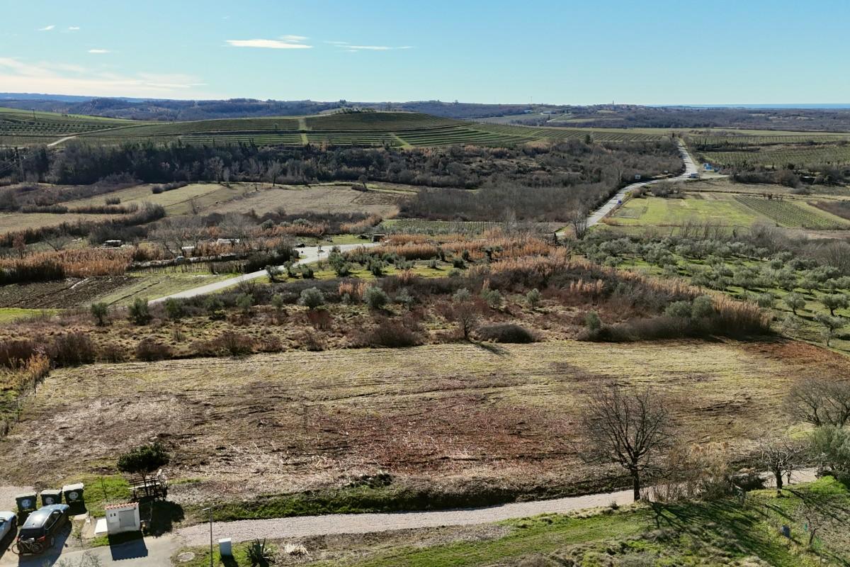 Terrain constructible pour villa avec vue mer