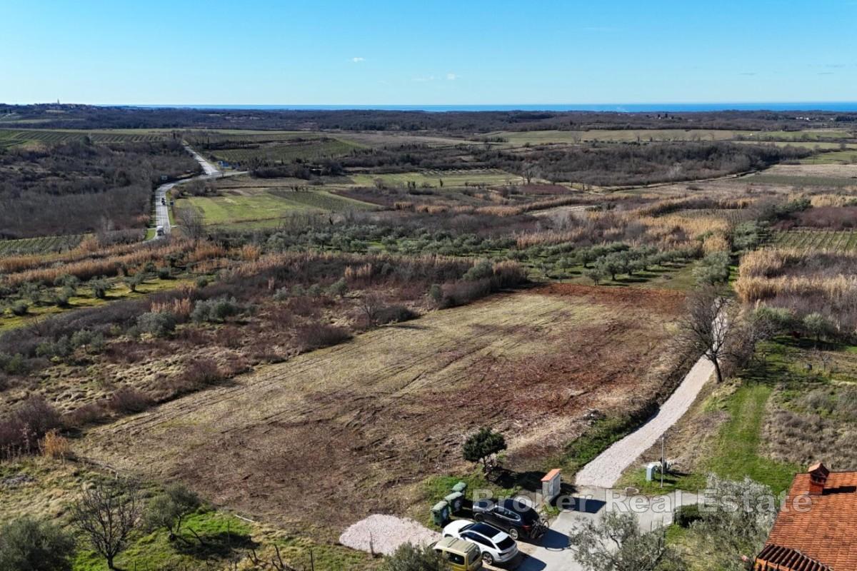 Terrain constructible pour villa avec vue mer