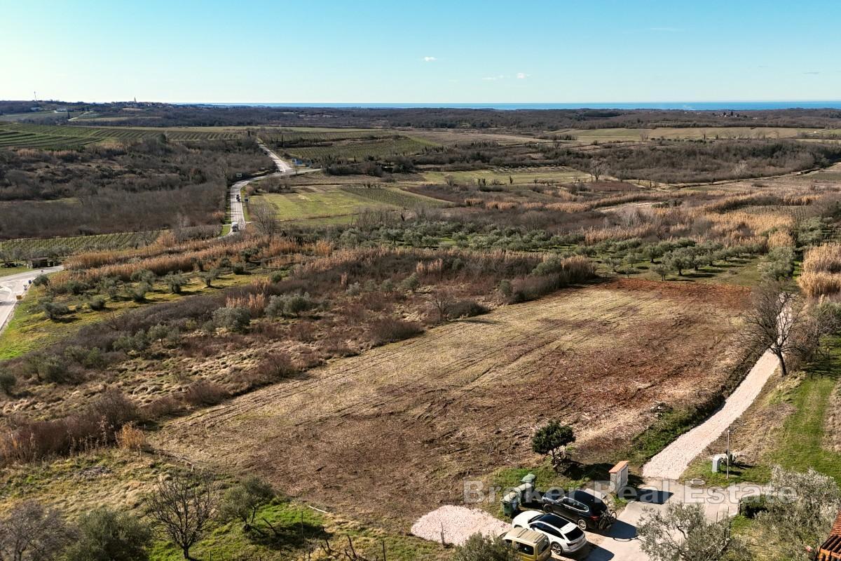 Terrain constructible pour villa avec vue mer