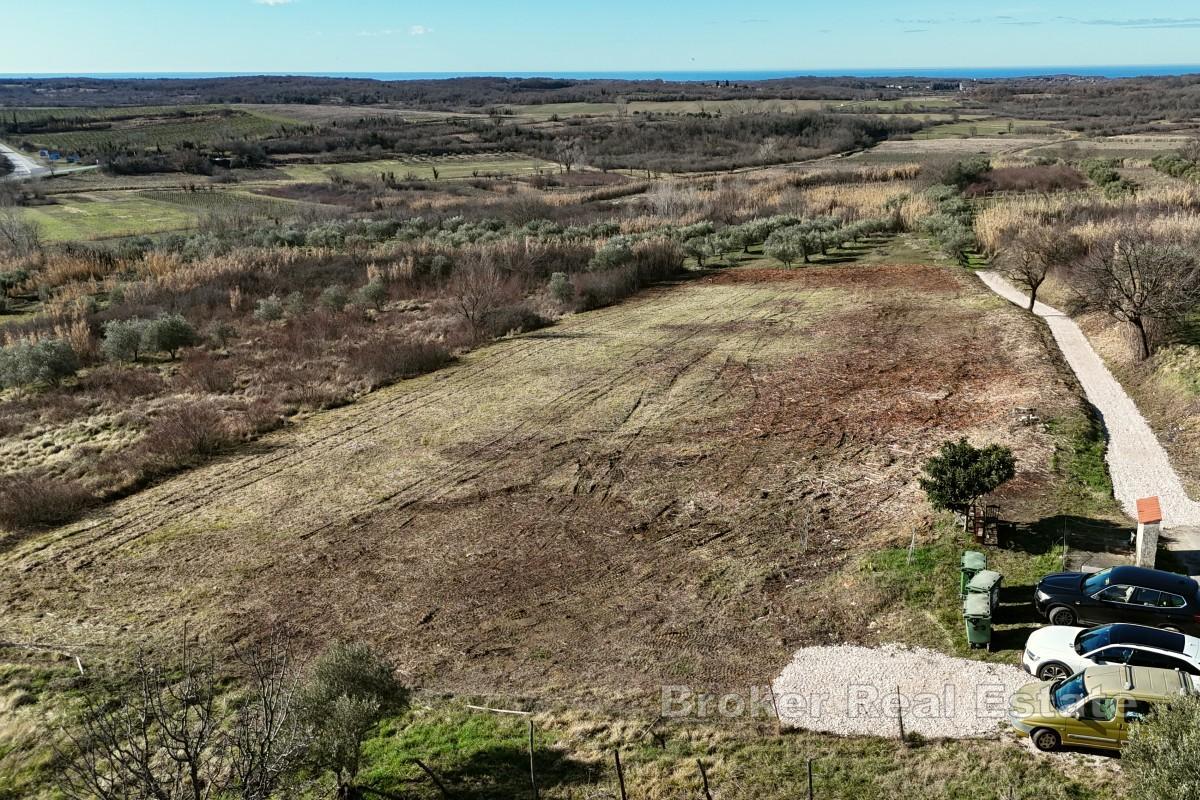 Terrain constructible pour villa avec vue mer