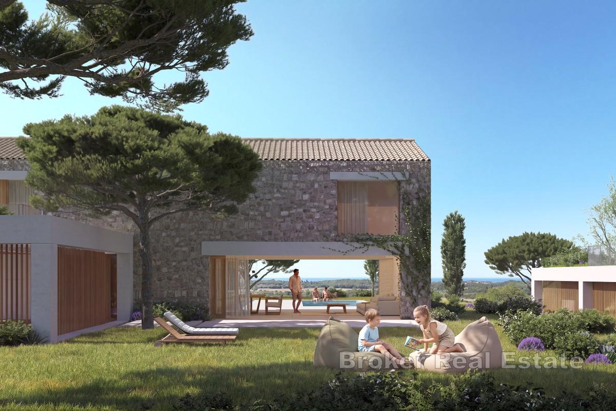 Terrain constructible pour villa avec vue mer