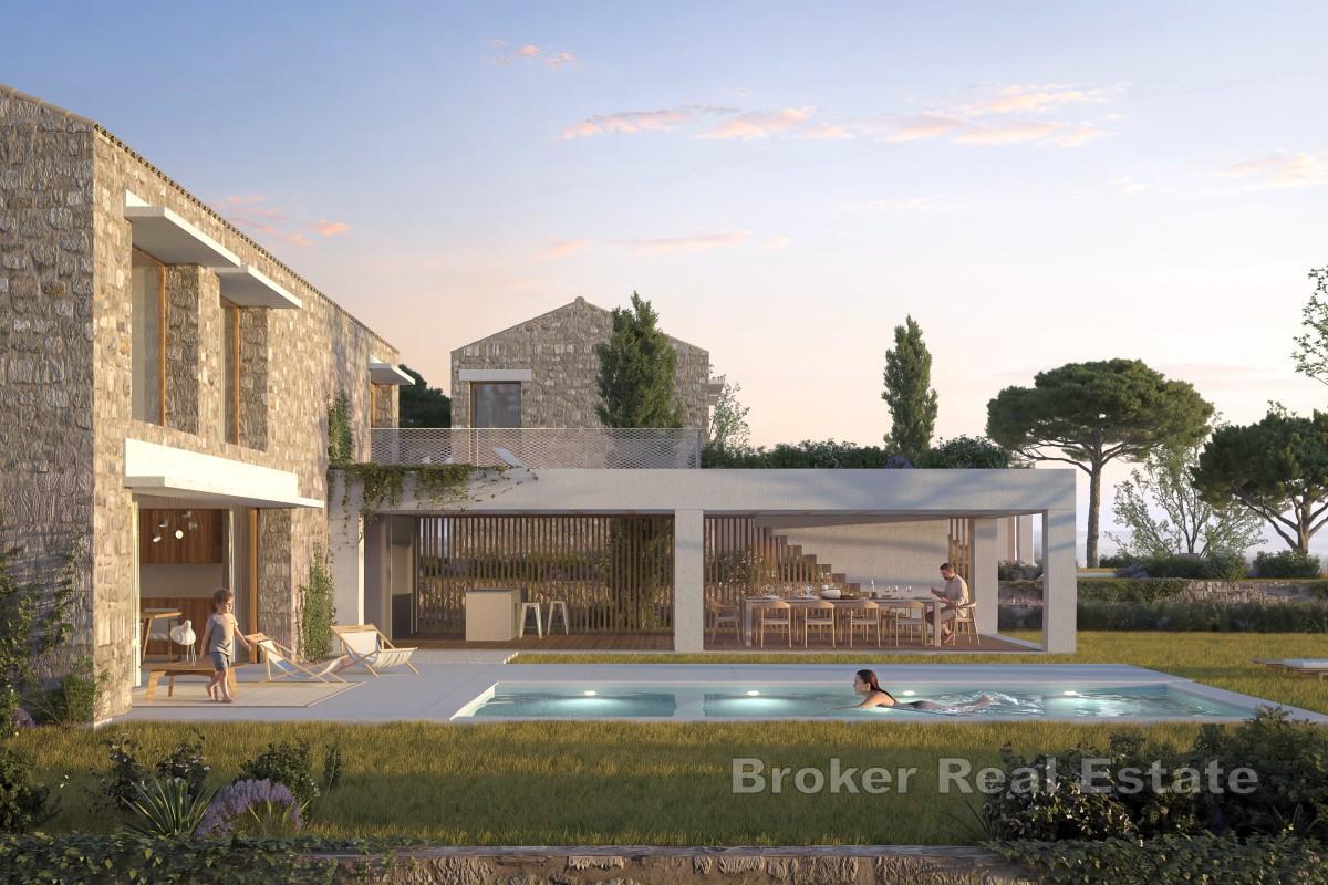 Terrain constructible pour villa avec vue mer